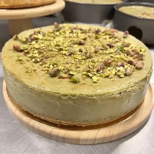 Concepto: Tarta de queso y pistacho