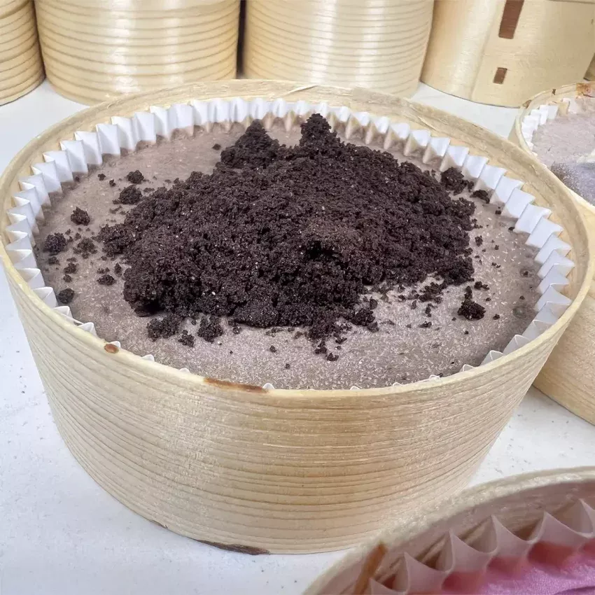 Tarta de queso y Lotus de autor