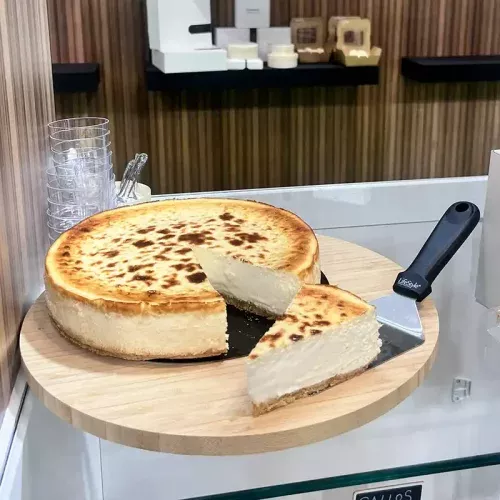 Tarta de queso sin lactosa de autor