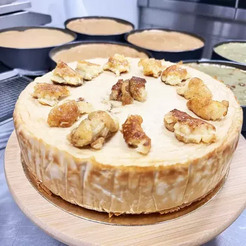 Concepto: Tarta de queso y rosquilla